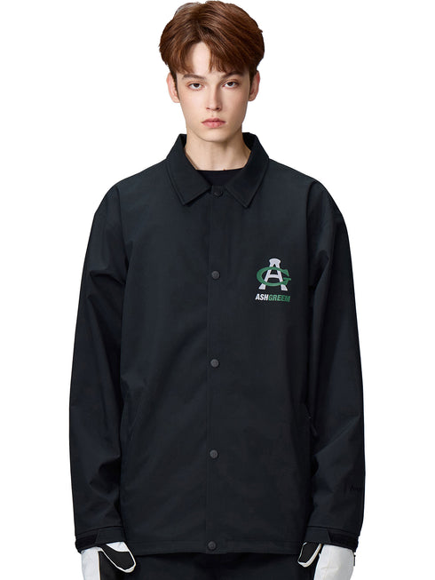 【10月上旬発送予定】 ASHGREEM アッシュグリーム スノーボードウェア 3レイヤー コーチジャケット AGJ3L-213
